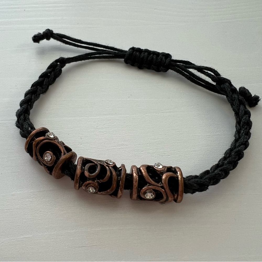 Bohemian Beaded Rope Bracelet